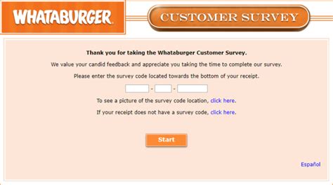 whataburger visit customer survey|What a Burger Customer Survey to win a Free Burger